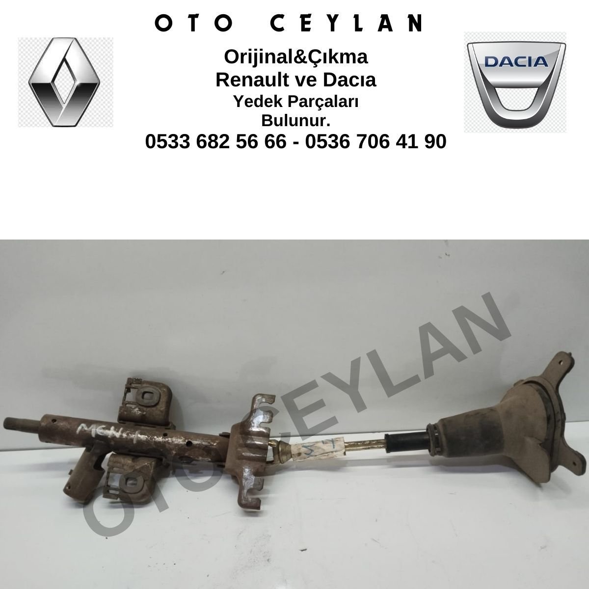 8200071126 Megane Direksiyon Mili Orijinal Çıkma