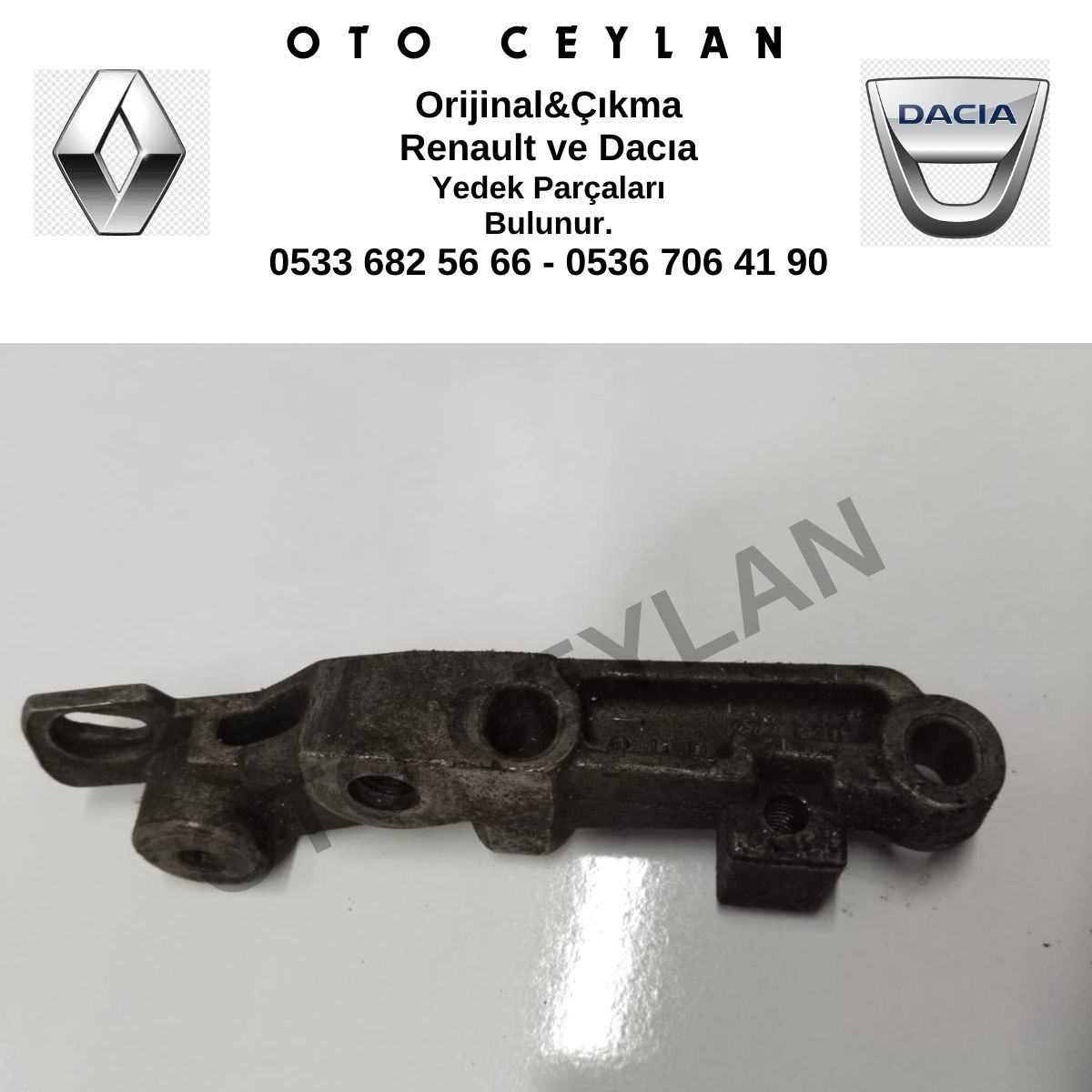 7700273830 Clio 2 Motor Suportu Bağlantı Demiri Orijinal Çıkma
