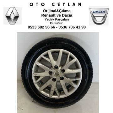 40305154R Megane 3 Jant TAKIM Orijinal Çıkma