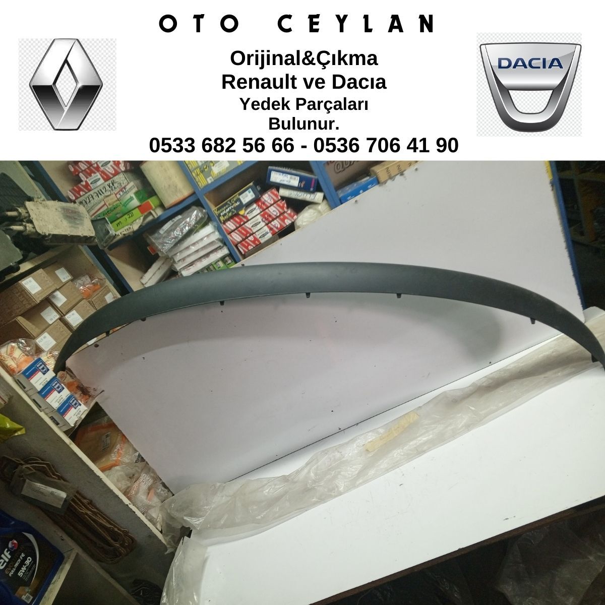 960150004R LAGUNA 3 ÖN TAMPON SPOYLERİ