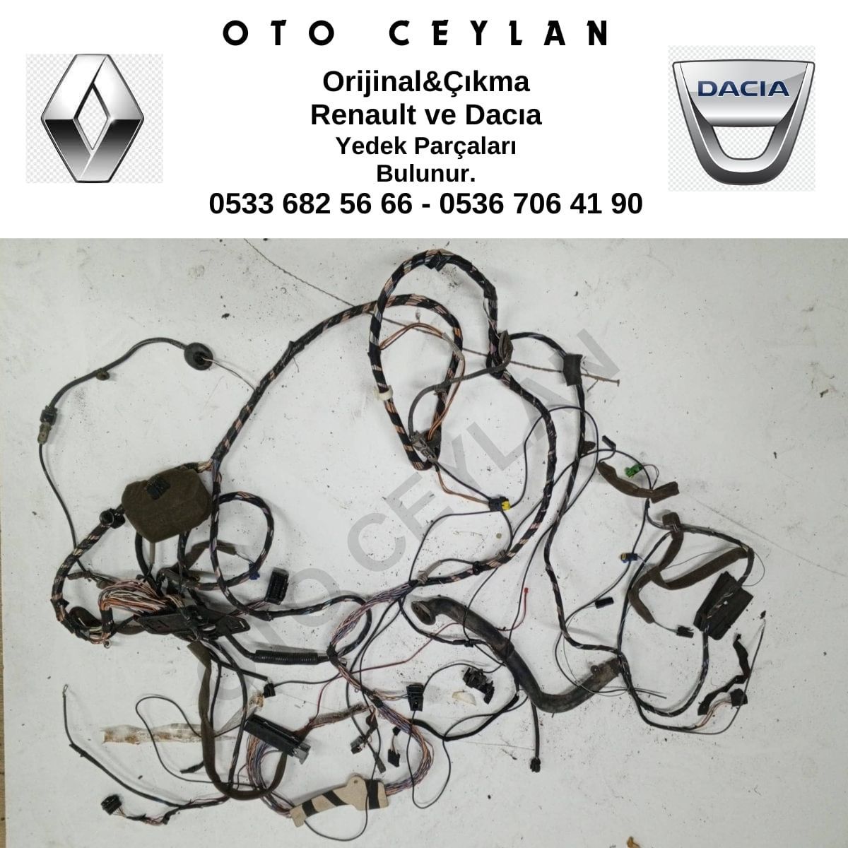 Megan II Arka Tesisat Çıkma