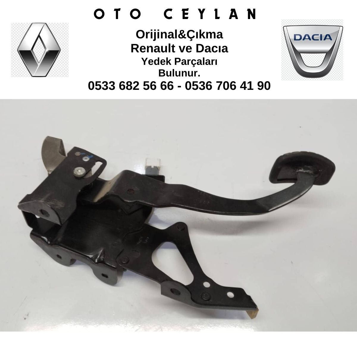 8200221299 Megan 2 Fren Pedalı Çıkma Orjnal