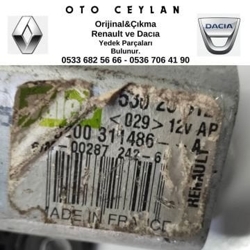 8200311486 Clio 3 Arka Silgeç Motoru Çıkma Orjinal