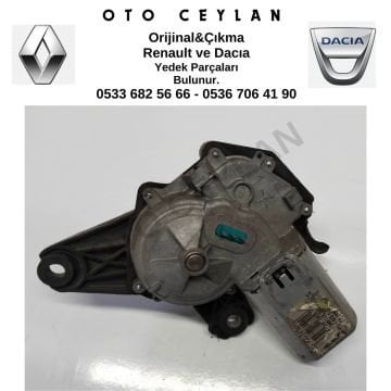 8200311486 Clio 3 Arka Silgeç Motoru Çıkma Orjinal