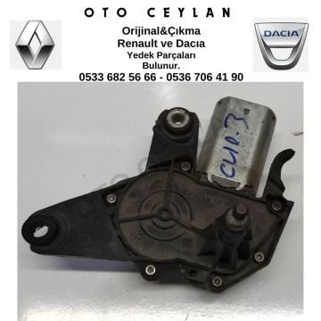 8200311486 Clio 3 Arka Silgeç Motoru Çıkma Orjinal