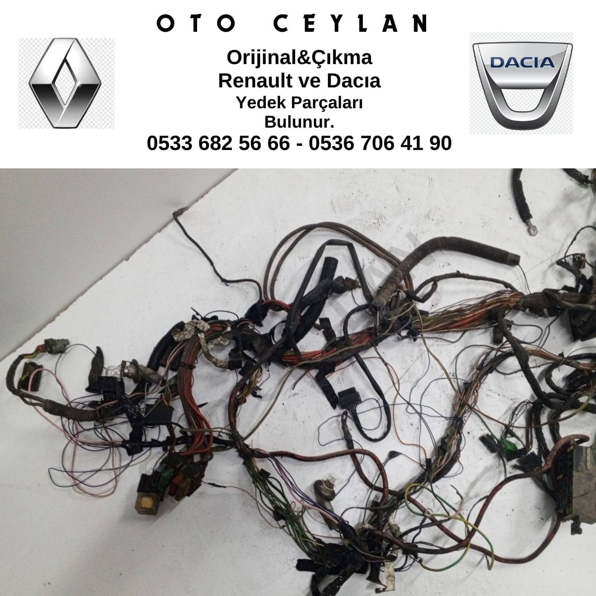 Clıo Göğüslük Tesisatı Çıkma