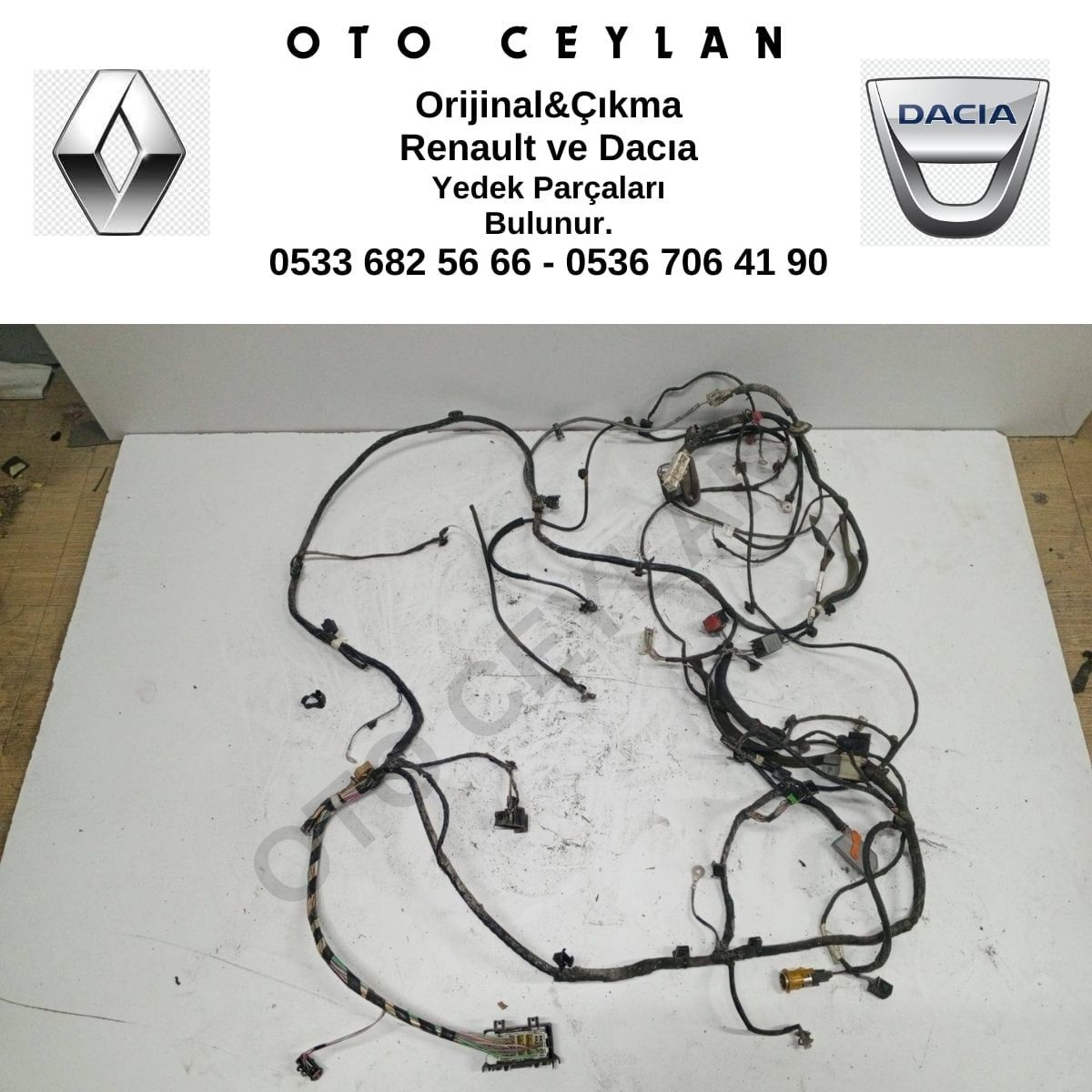 8200812803 Kangoo 3 Alt Tesisatı Çıkma