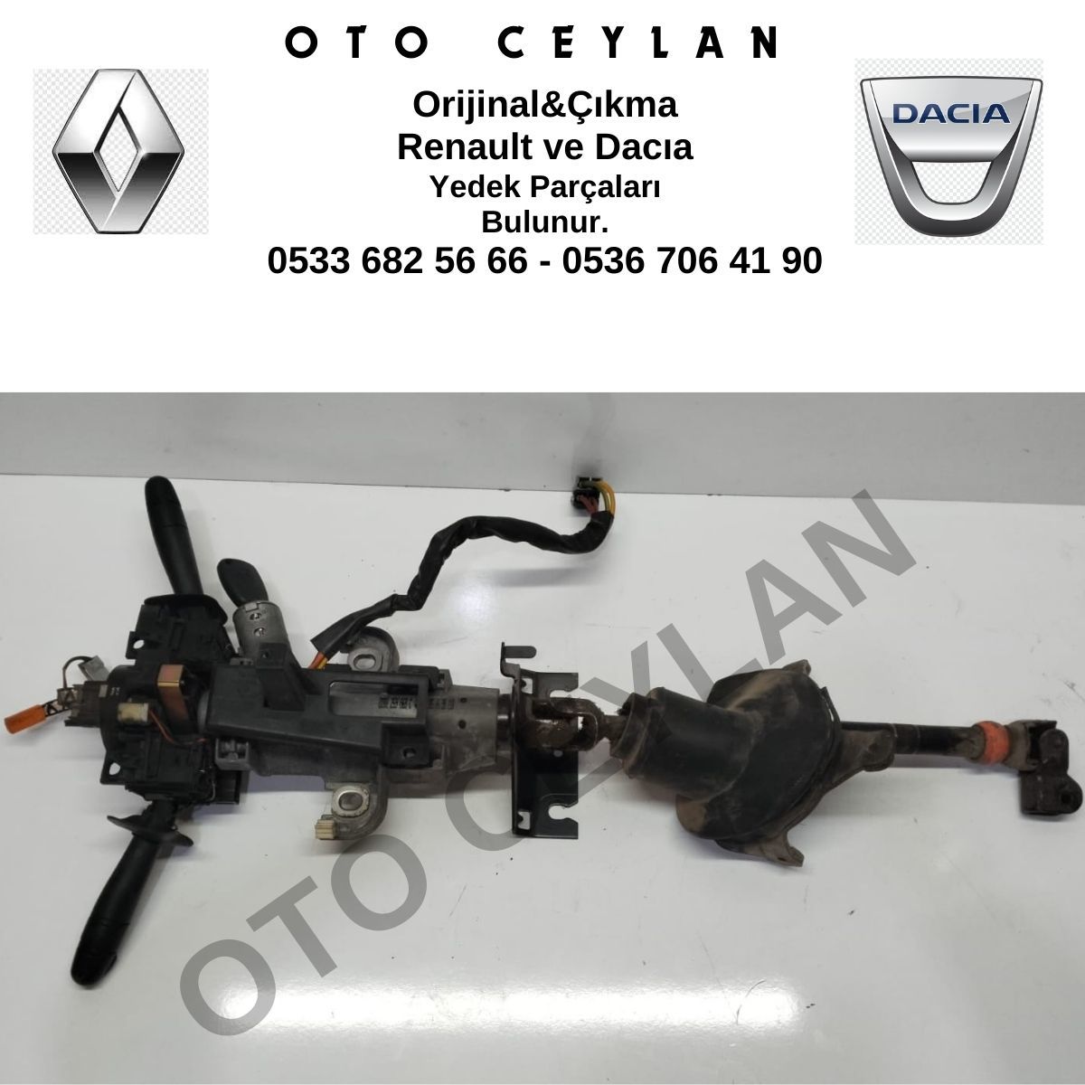 8200259869 Kangoo Direksiyon Mili Orijinal Çıkma