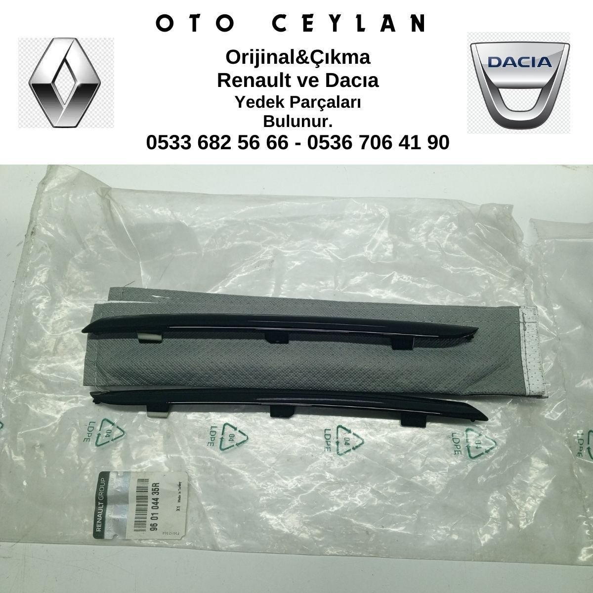 960104435R CLIO 4 ÖN PANJUR KUŞAĞI SIFIR ORİJİNAL