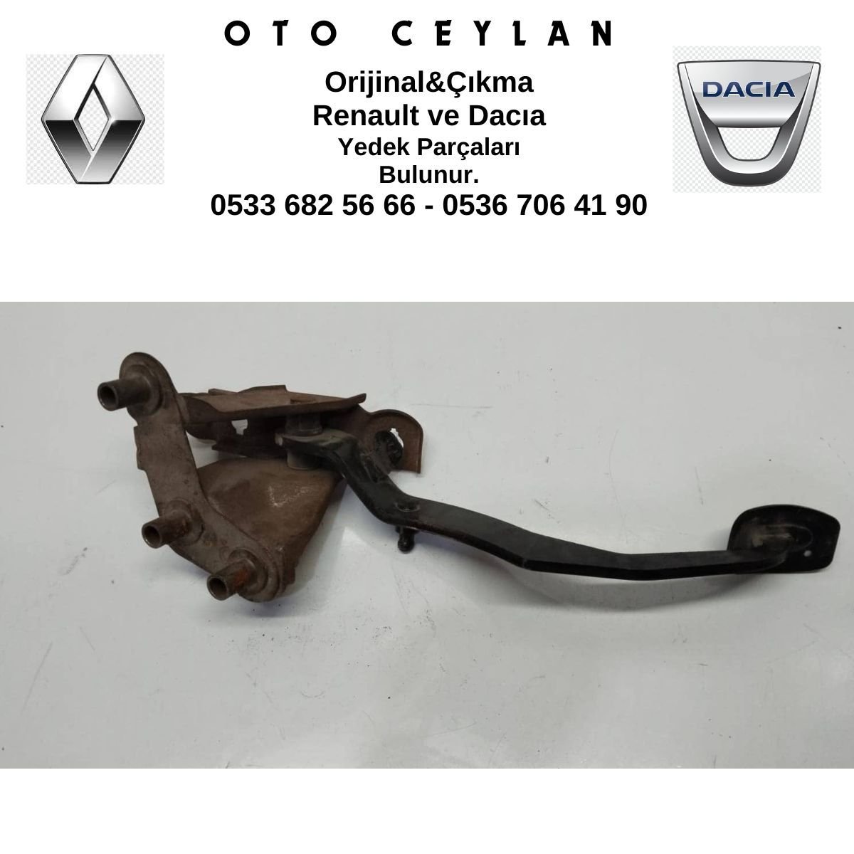 8200643322 Clio 3 Debriyaj Pedalı Çıkma Orjinal