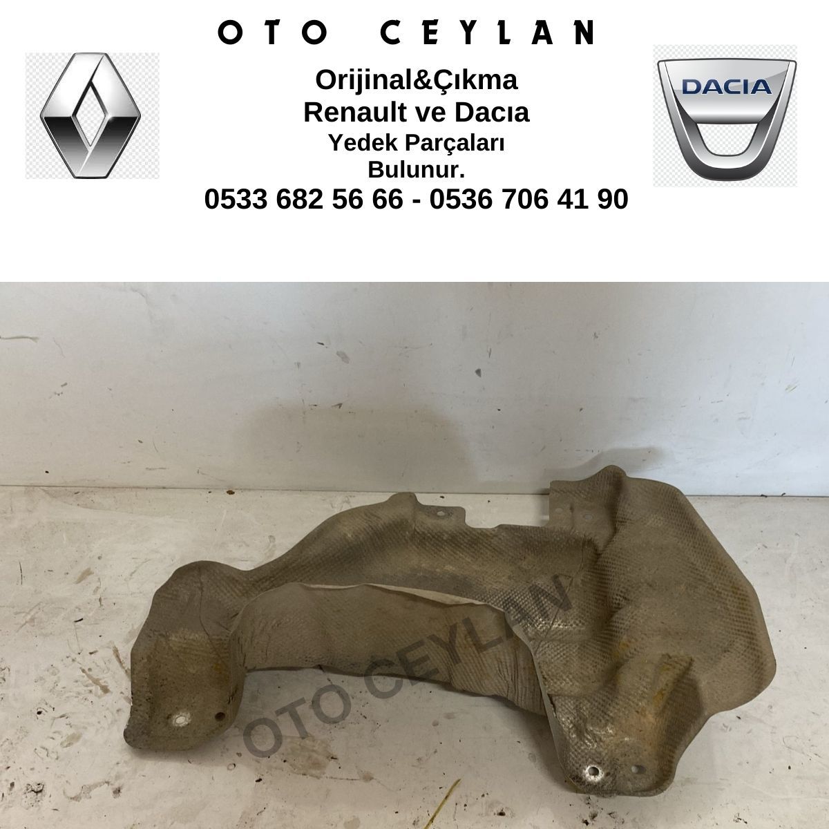 205400011R Megane 3 Alt Muhafaza Sacı Orijinal Çıkma