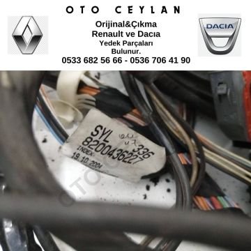 8200436227 Megan II HB Göğüslük Tesisatı Çıkma