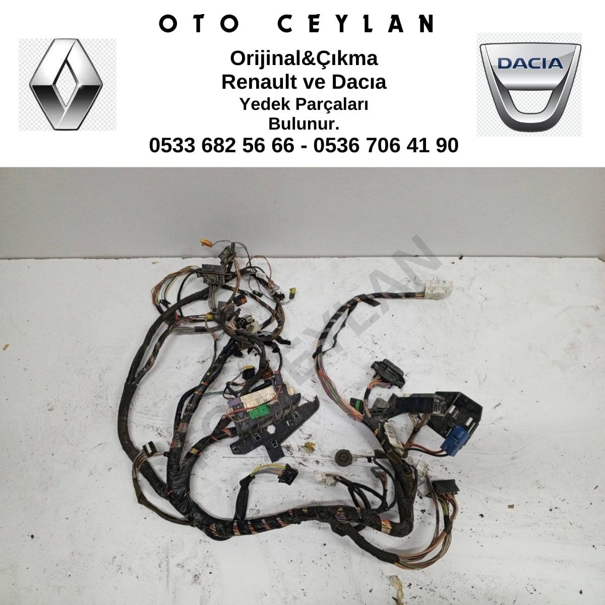 8200635861 Clıo III Göğüslük Tesisatı Çıkma