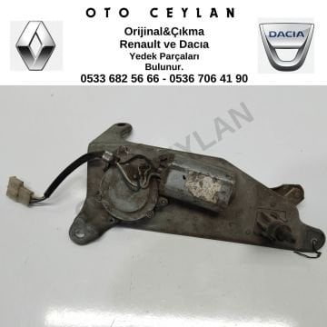 7700800376 Safran Arka Cam Silecek Motoru Çıkma Orjinal