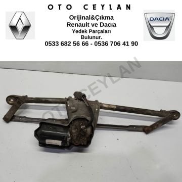 7700847567 Clio Silecek Motoru Ve Mekanizma Çıkma Orjinal