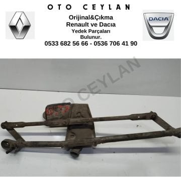 7700847567 Clio Silecek Motoru Ve Mekanizma Çıkma Orjinal