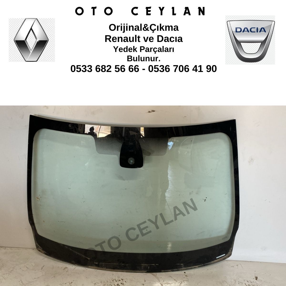 Megane 3 Ön Cam Orijinal Çıkma