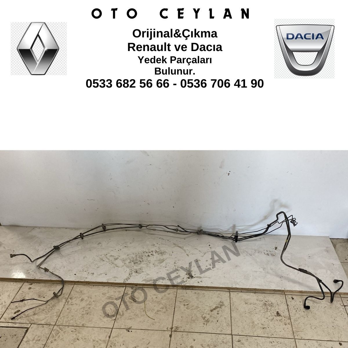 Megane 3 Benzin Hortumu Orijinal Çıkma
