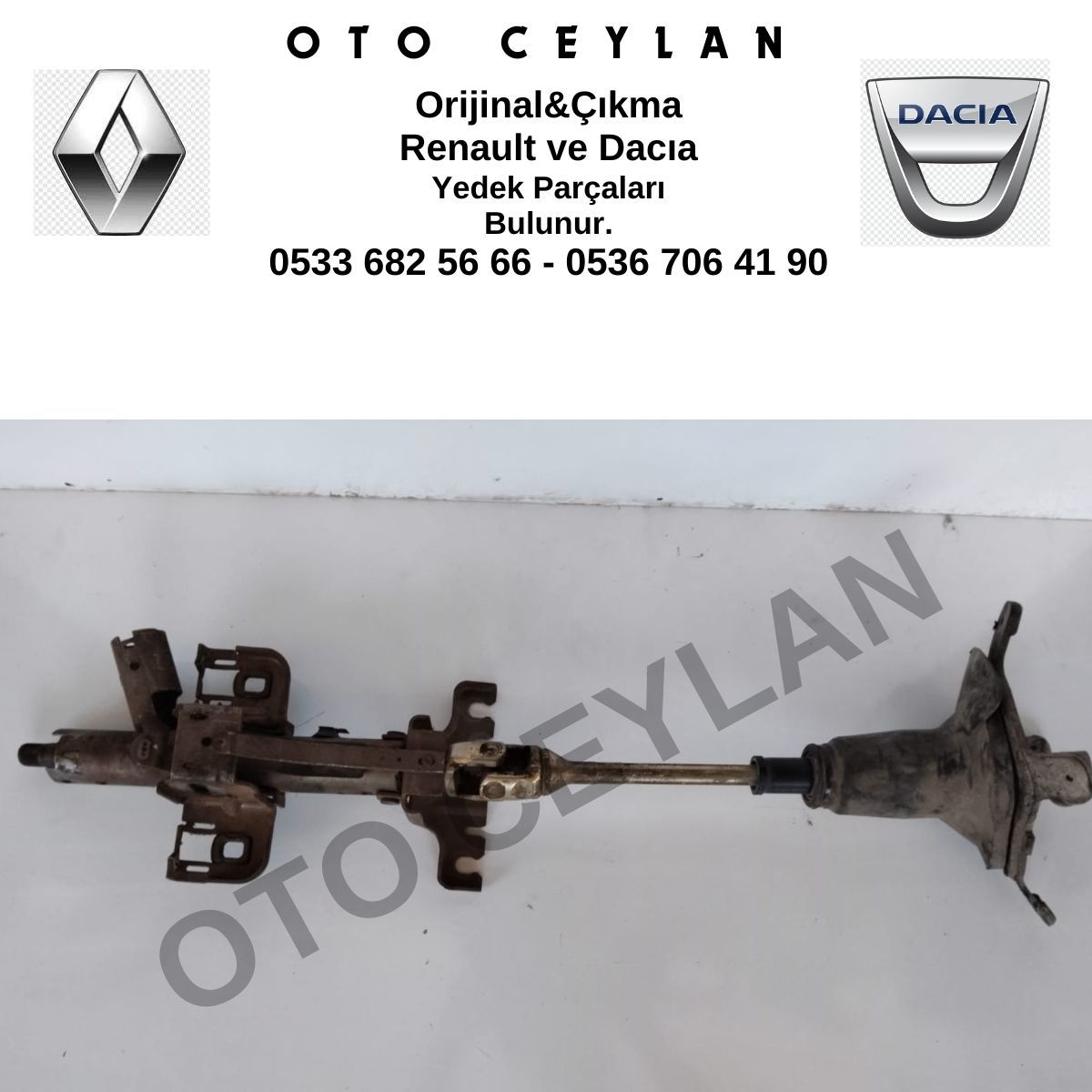 Scenic 2 Direksiyon Mili Mafsallı Orijinal Çıkma