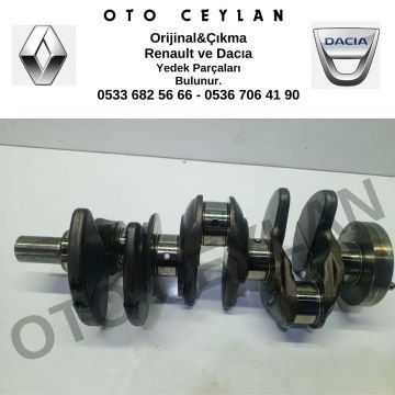 123037616R Clio 5 Duster 2 Krank Kasnağı 1.0 Tce H4D Orijinal Çıkma