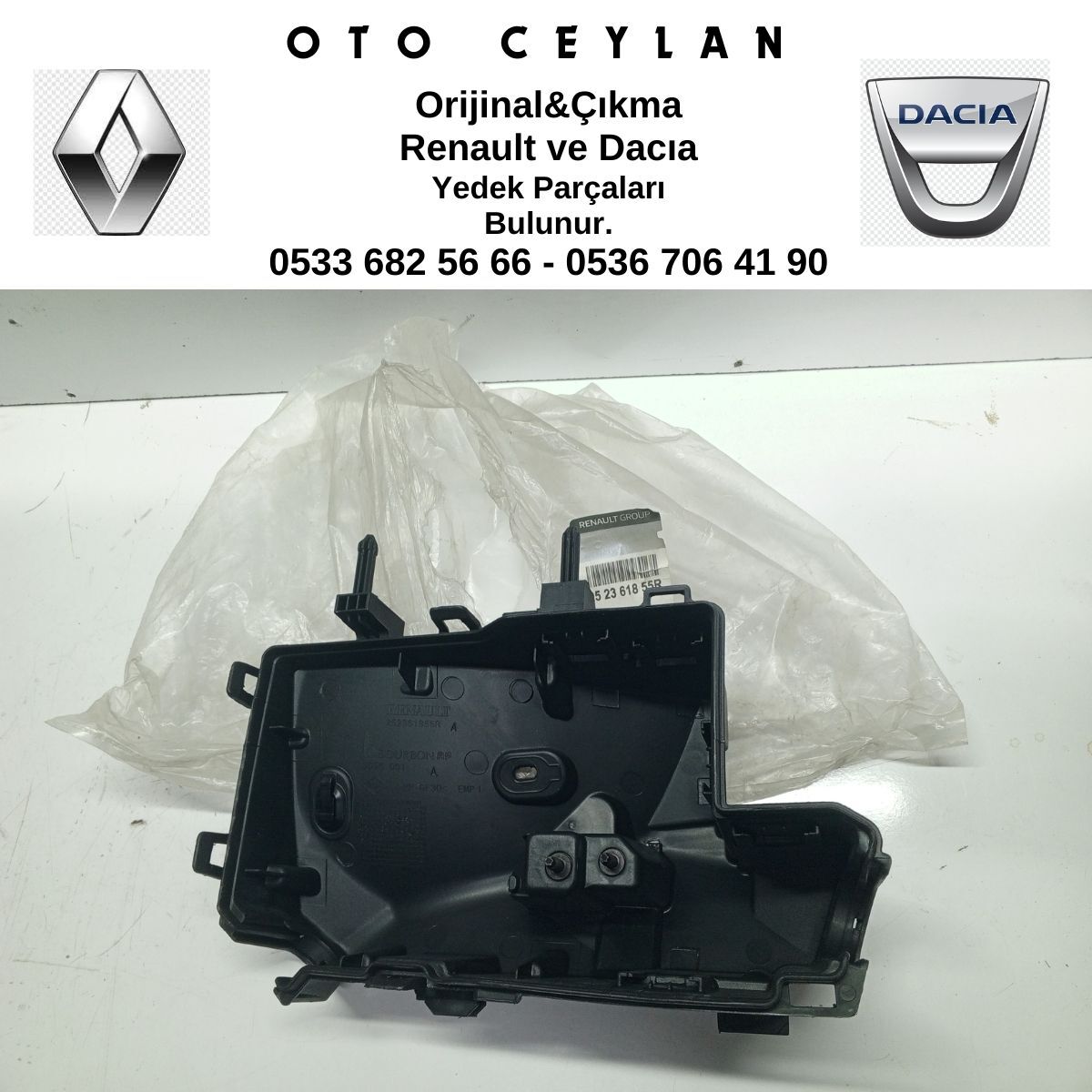 252361855R MEGANE 4 TALISMAN SİGORTA ROLE KUTUSU ALT SIFIR ORİJİNAL