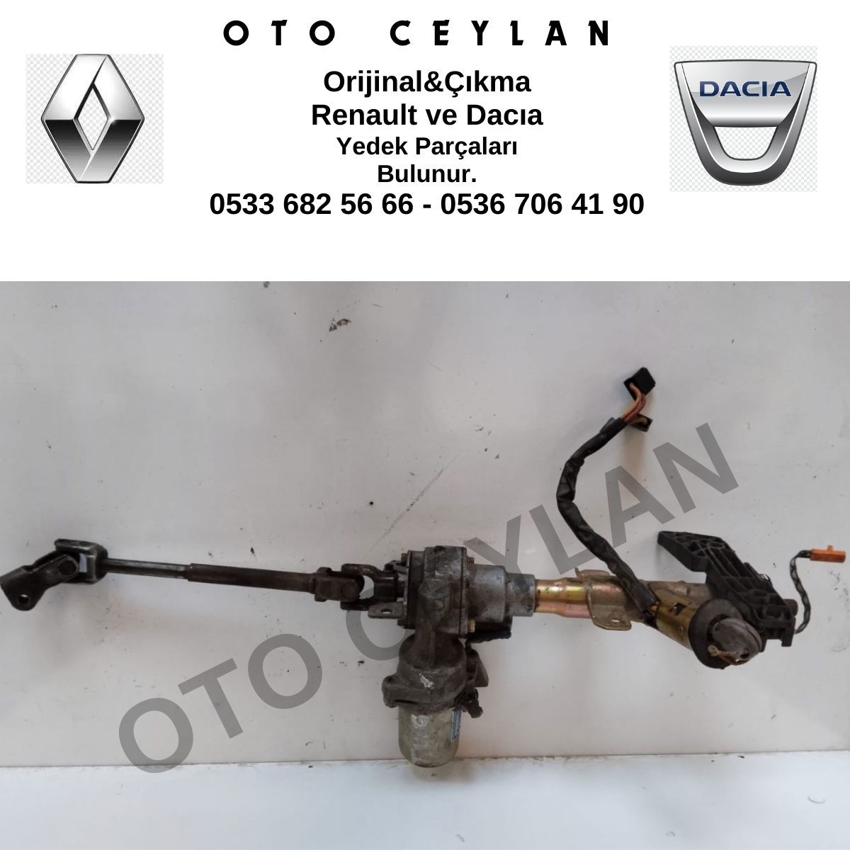 Twingo Direksiyon Pompası Orijinal Çıkma