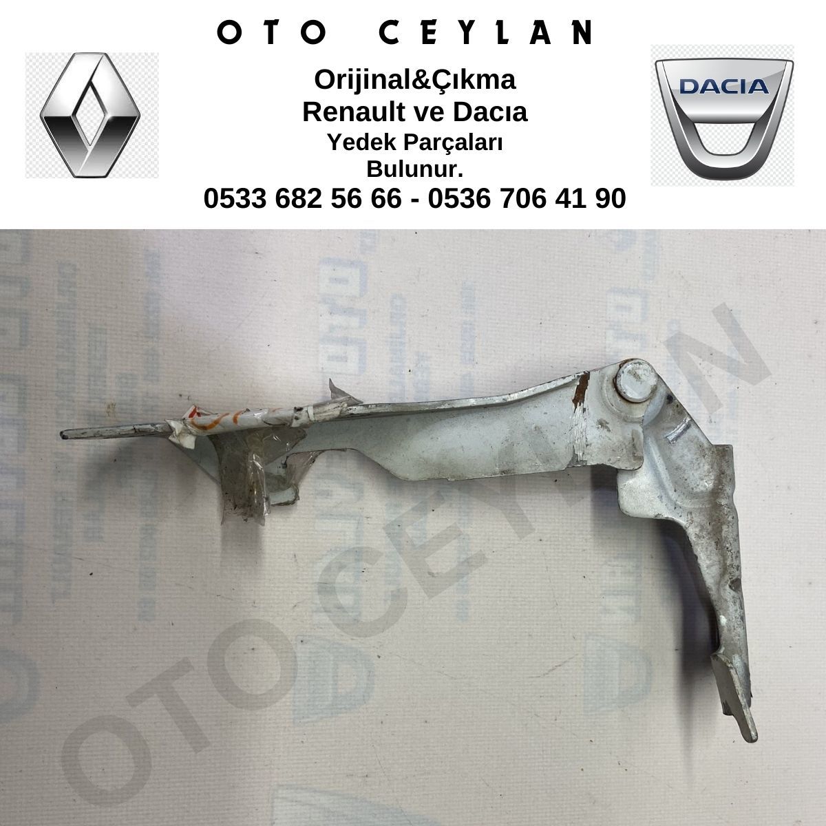 8200715439K Clio 2 Kaput Menteşesi Sağ