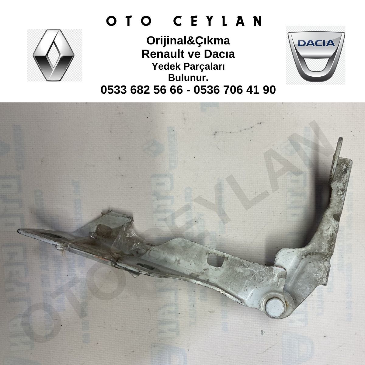 8200715437 Clio 2-II Motor Kaput Menteşesi Sol