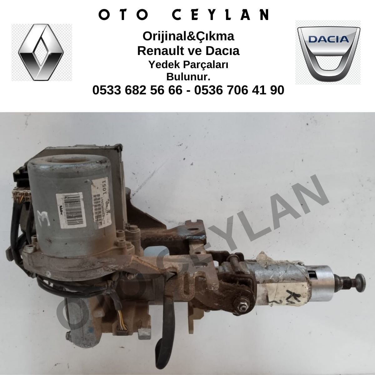 8200562867 Kangoo 3 Direksiyon Pompası Orijinal Çıkma