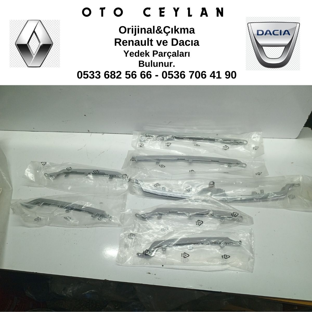 960108209R KADJAR ÖN PANJUR NİKELAJI SIFIR ORİJİNAL