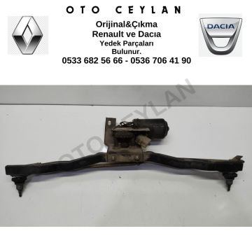 6000549529 Dacia Silecek Motoru Mekanizmalı Çıkma Orjinal