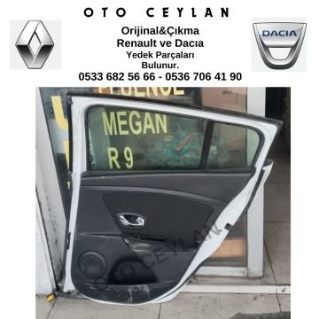 Megane 3 Sağ Arka Kapı Hatasız Dolu Orijinal Çıkma