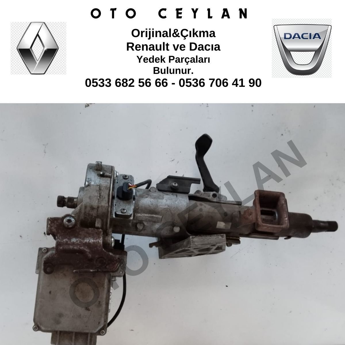 488105110R Clio 4 Direksiyon Pompası Orijinal Çıkma