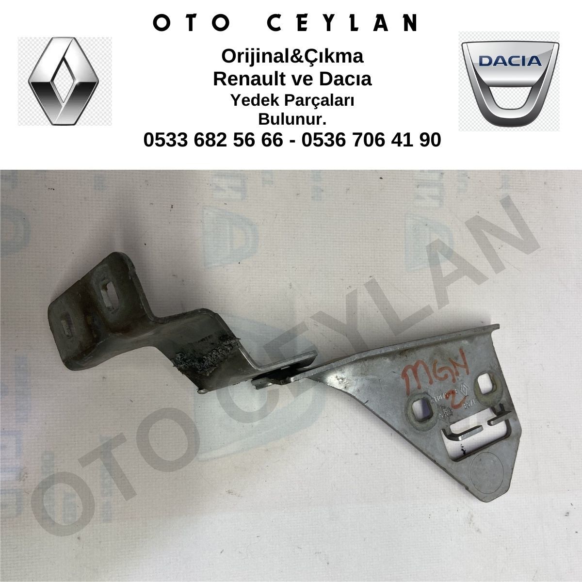 8200468183 Megane 2-II Kaput Menteşesi Sol