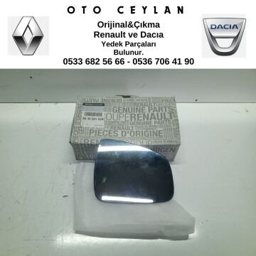 963659182R SYMBOL SAĞ DIŞ AYNA CAMI SIFIR ORİJİNAL