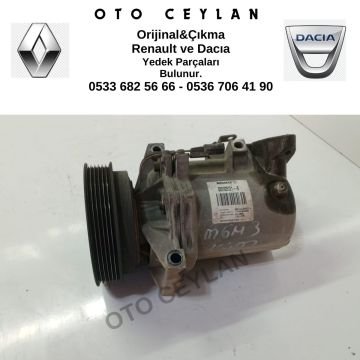 8201025121 Fluence Yeni Sandero Klima Kompresörü Orijinal Çıkma