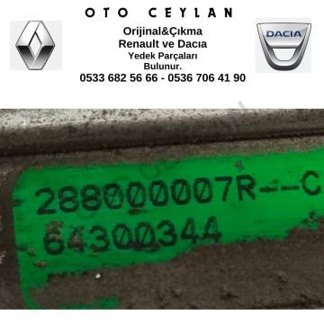 288000007R Fluence Silecek Mekanizması Çıkma Orjinal