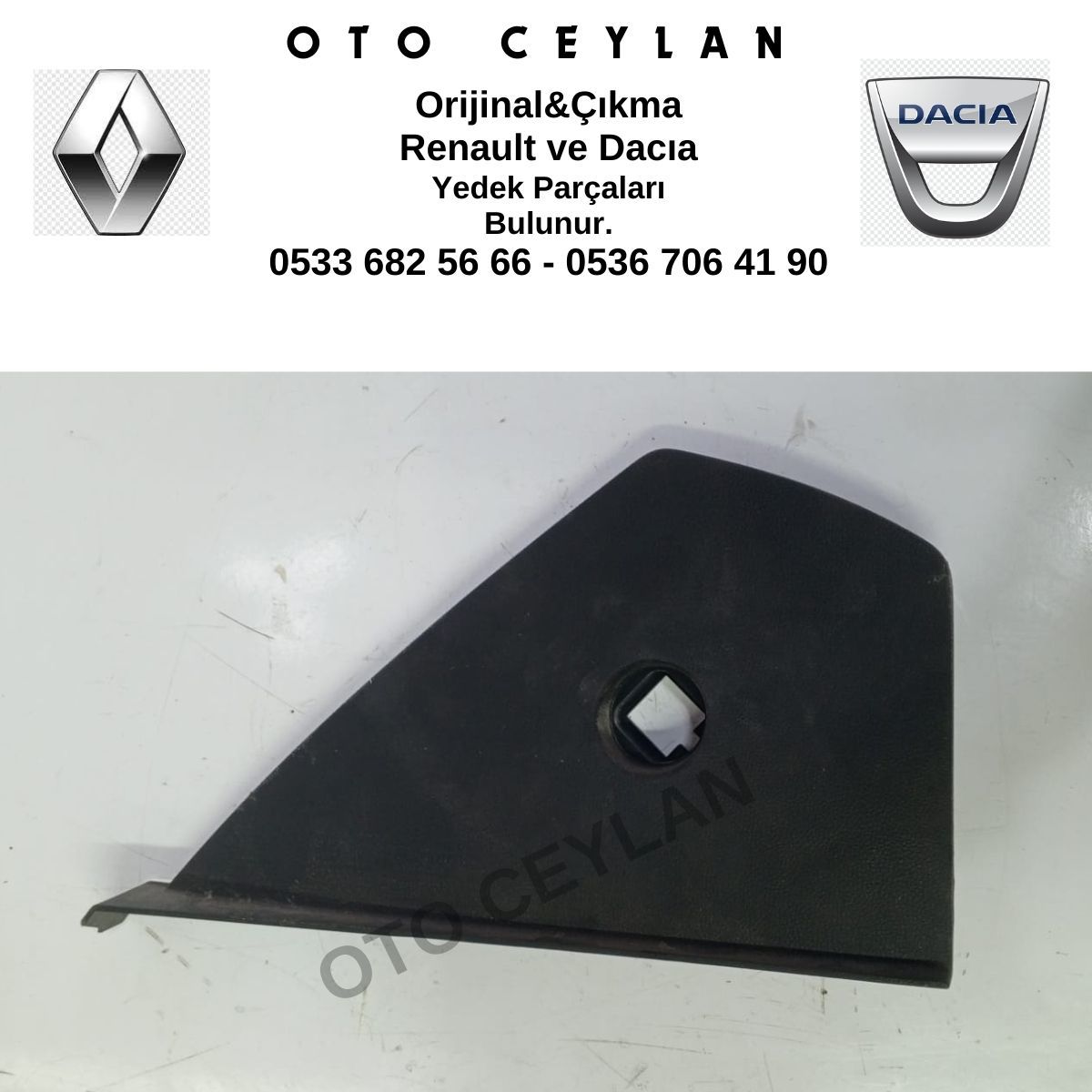 689201104 Duster 2 Sağ Göğüs Kapağı Orijinal Çıkma