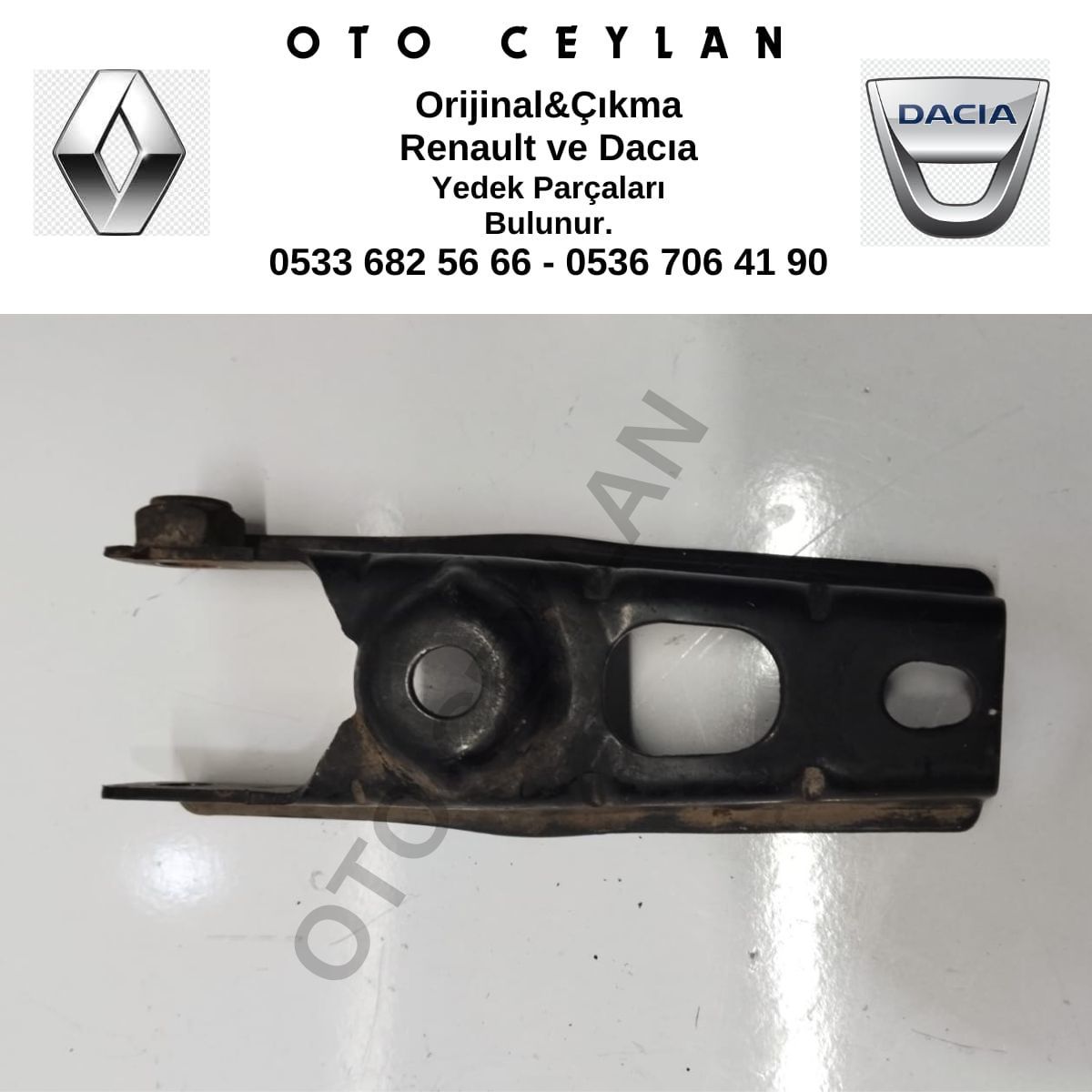 113320701R Duster 2 Motor Takoz Bağlantı Takoz Sacı Çıkma Orijinal