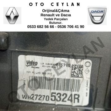 WH272705324R Clio 4 Kalorifer Gümbeti Orijinal Çıkma