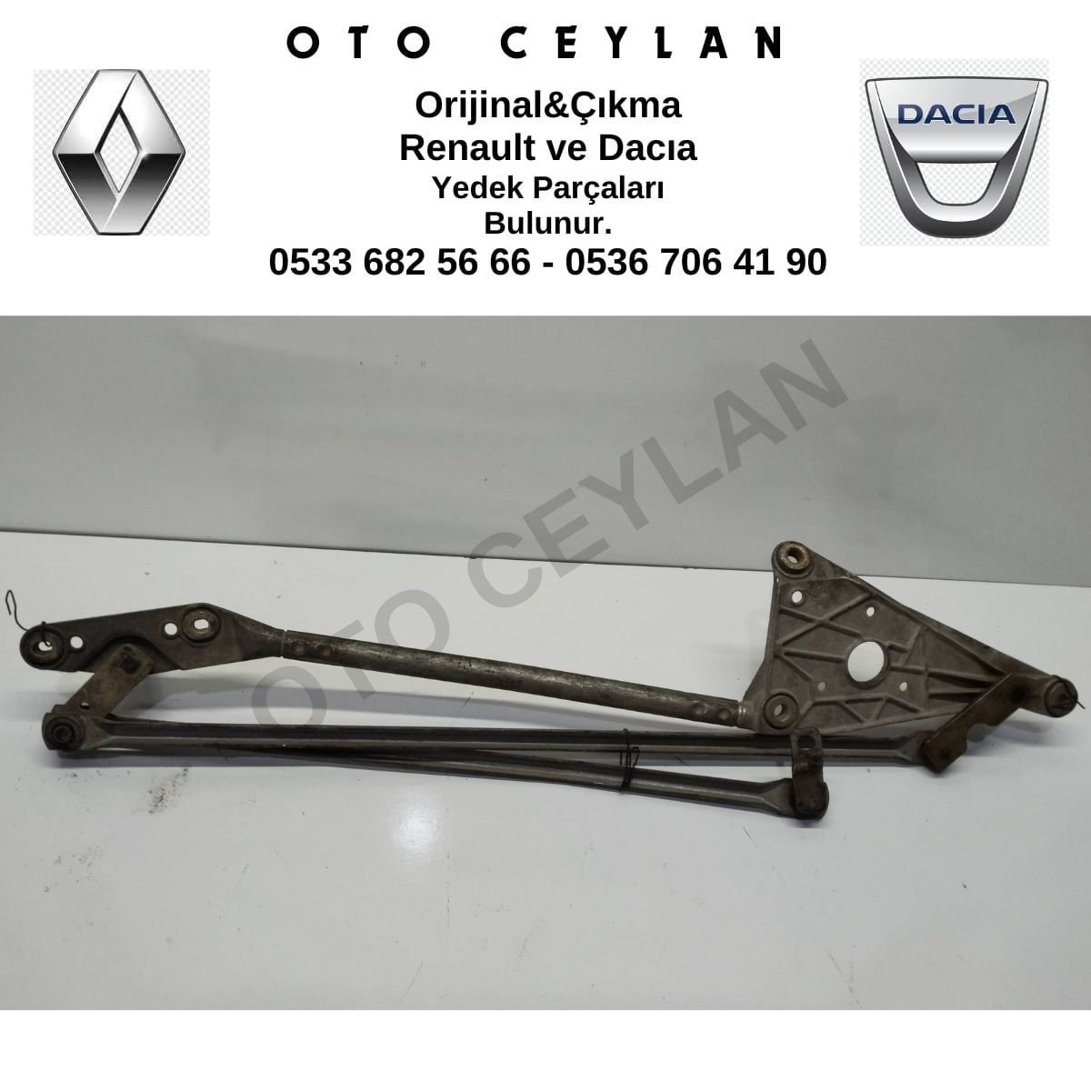 7700810223 Safran Silecek Mekanizması Çıkma Orjinal