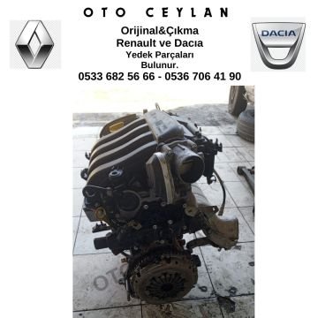 Megane 3 1.6 16VALF Komple Motor 30.000 KM Orijinal Çıkma