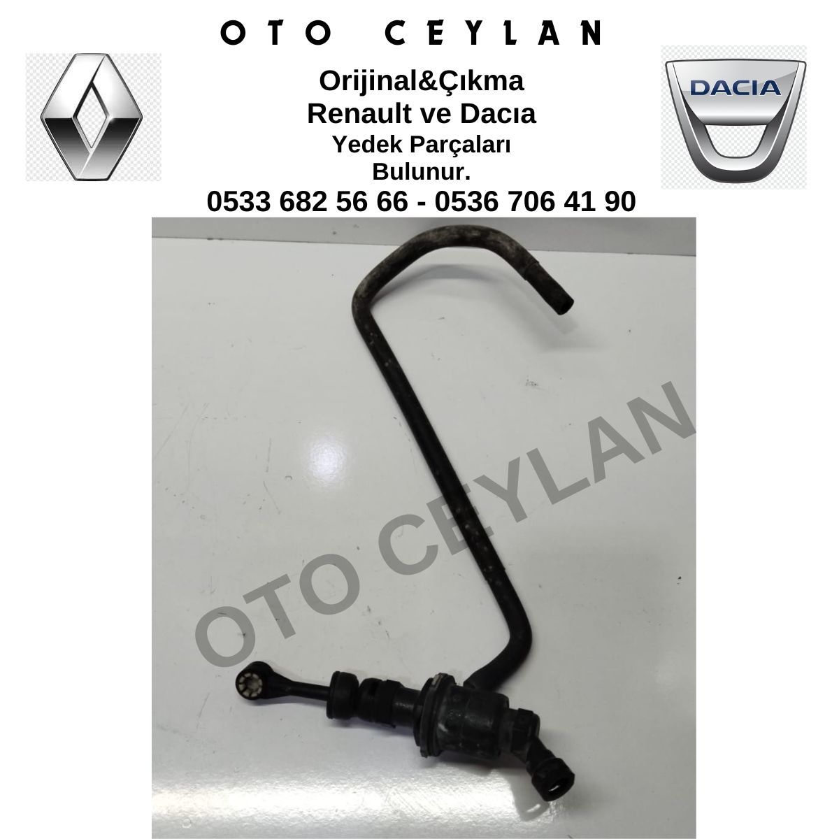 8200524724 Clio 3 Hidrolik Debriyaj Silindiri Orijinal Çıkma