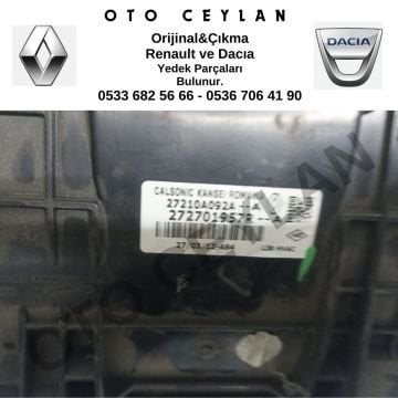 272701957R Fluence Kalorifer Gümbeti Orijinal Çıkma