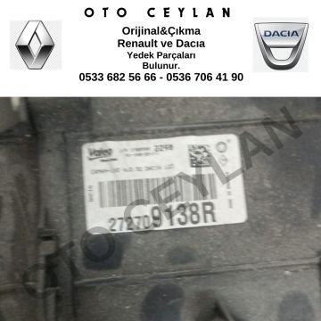 272709138R Dacia Duster 2022 Kalorifer Gümbeti Hatalı Orijinal Çıkma