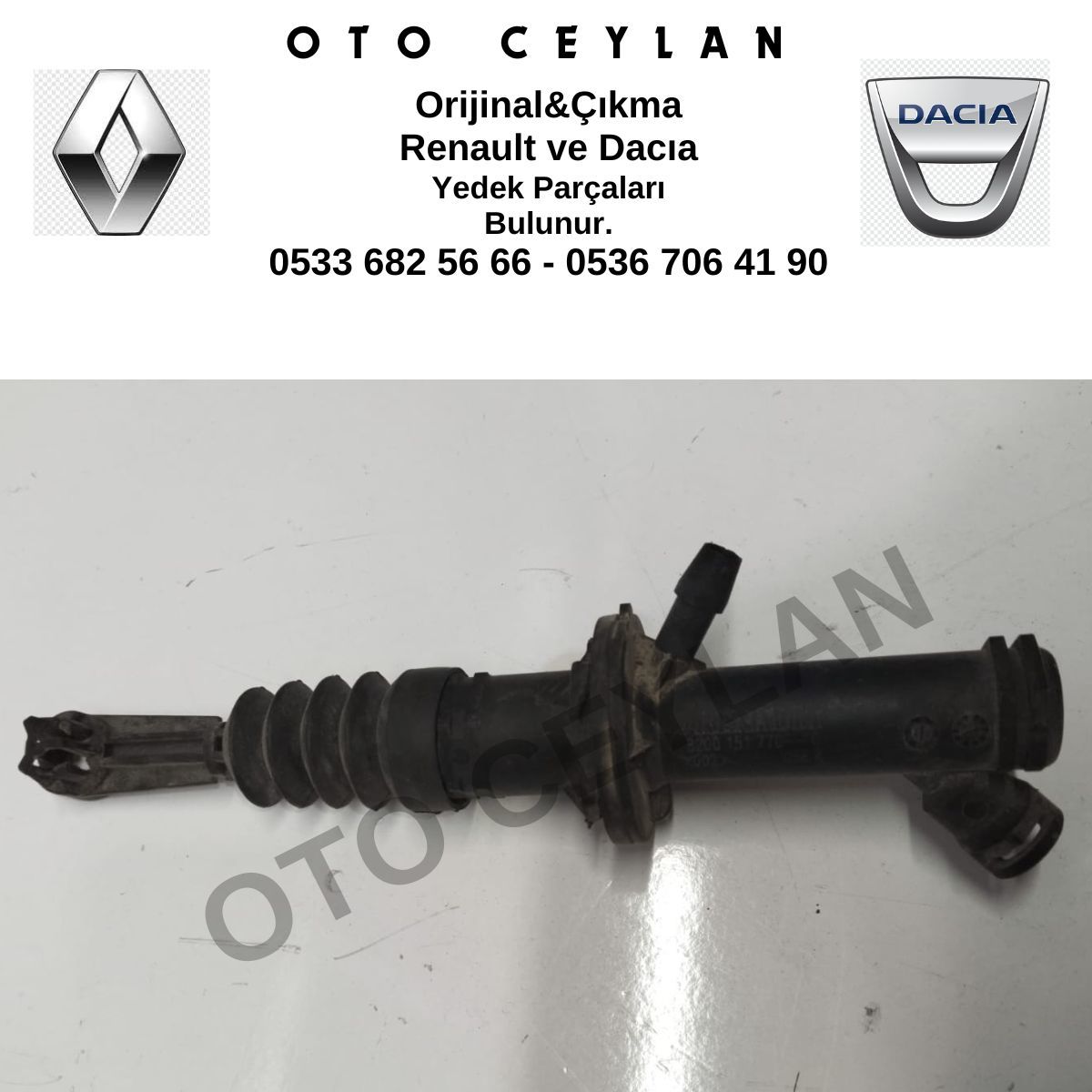 8200171770 Megane 2 Fluence Hidrolik Debriyaj Silindiri Orijinal Çıkma