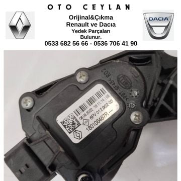 180108467R Duster XJD Gaz Pedalı Çıkma Orijinal