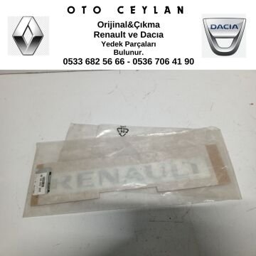 8200522593 TARFIC 2 RENAULT MONOGRAM YAZI SIFIR ORİJİNAL