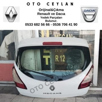 Megane 3 Bagaj Kapağı Orijinal Çıkma