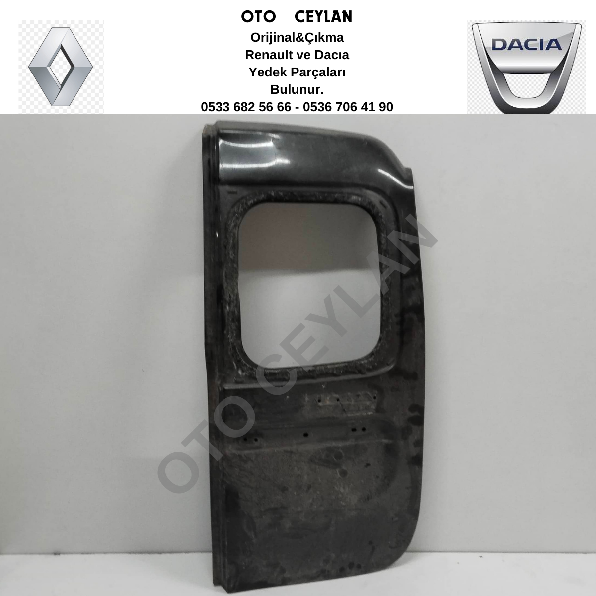 Logan Bagaj Kapağı Çıkma Orjinal